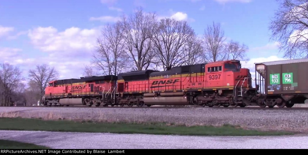 BNSF coal train